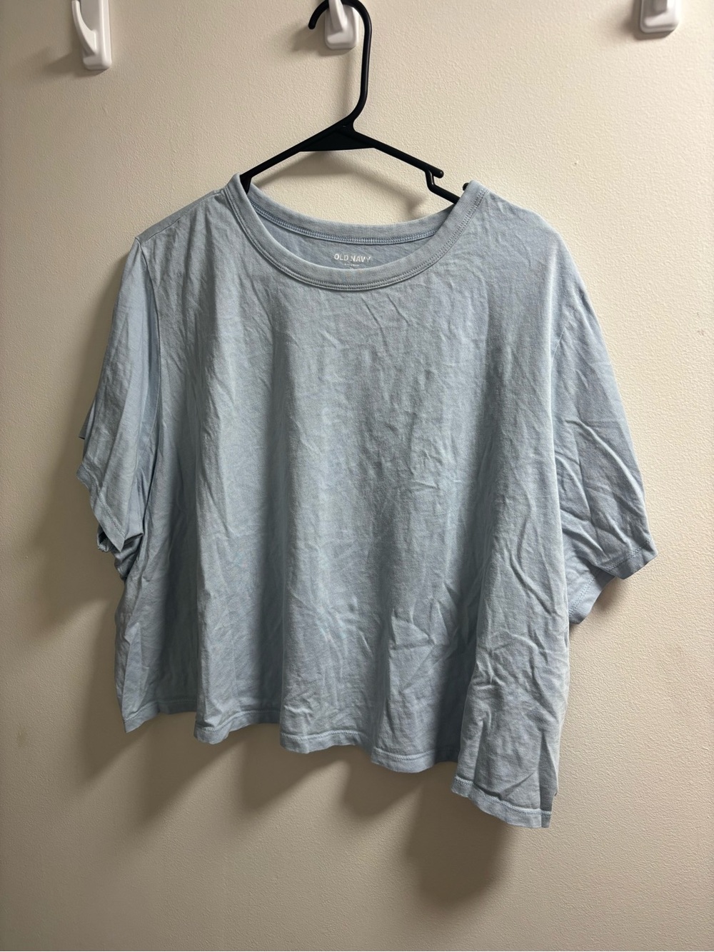 Old Navy Pale Blue Relaxed Boxy Tee